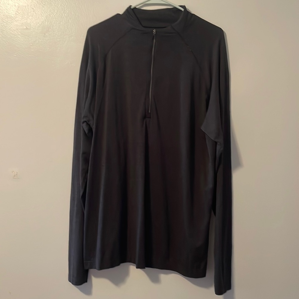 lululemon | Metal Vent Half Zip 2.0 | DECO/BLK | XXL